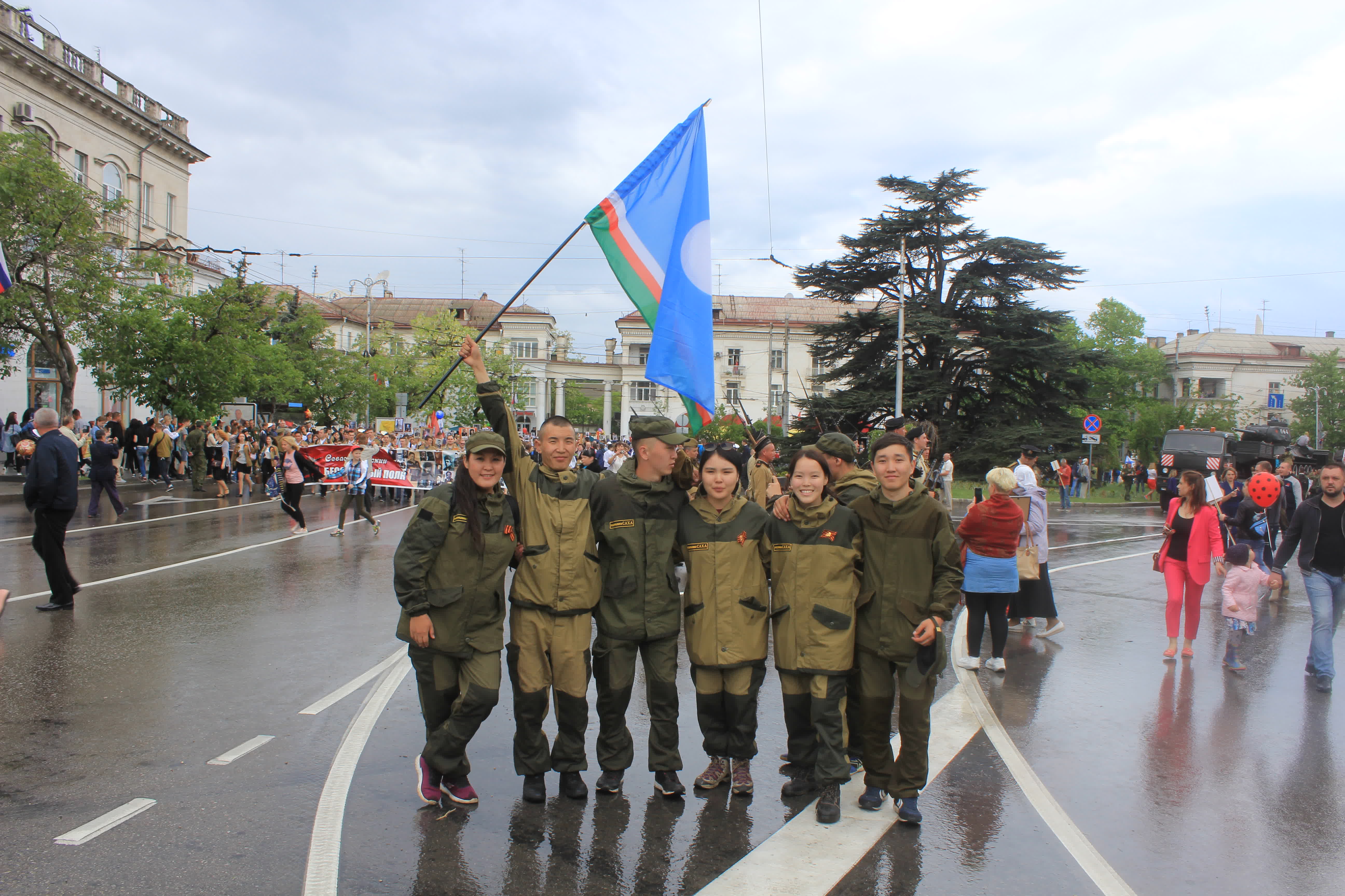 Группа Севастополь 2018 Парад Победы, 9 мая